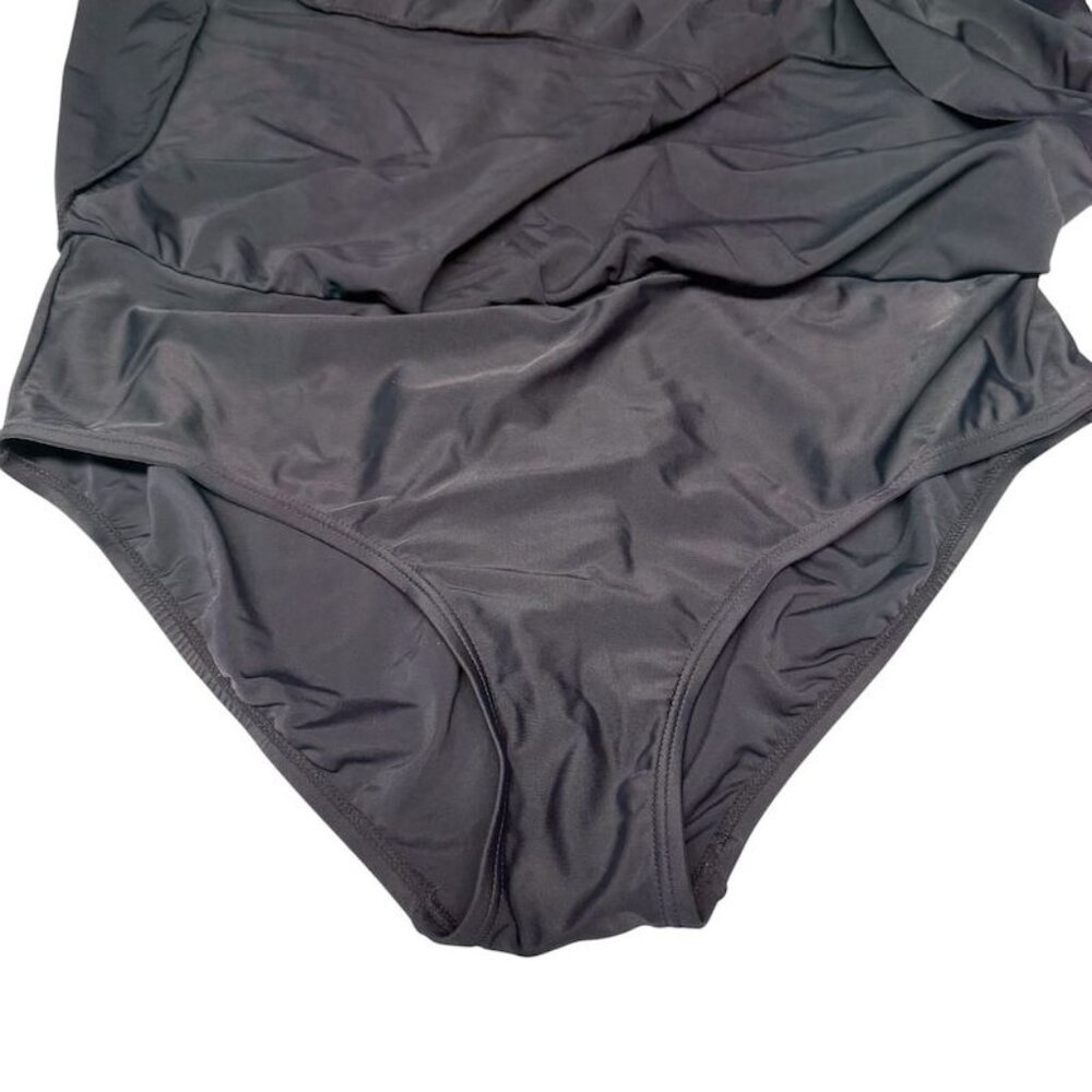 Apt. 9 Womens 18W Swim Skirt Bottom With Ruffle Hem Size EUC - Picture 5 of 7